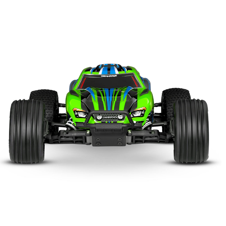 TRAXXAS RUSTLER 2wd Stadium Truck Green w/ Battery & USB-C Charger - 37254-8GRN