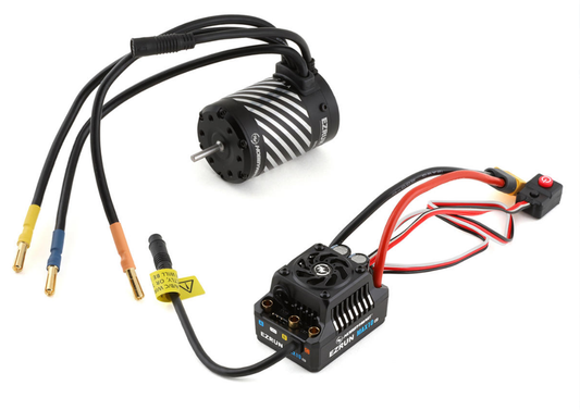 HOBBYWING EZRUN MAX10 G2 80A Sensored Brushless ESC & 3652SD 5400kv G3 Motor Combo 2S Max - HW38020348