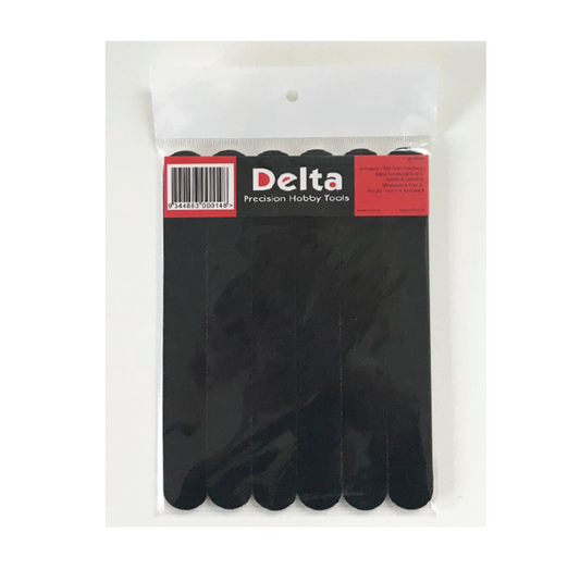 DELTA Flexpads 180 Grit Black Coarse Sanding Sticks 6pcs - DL42004