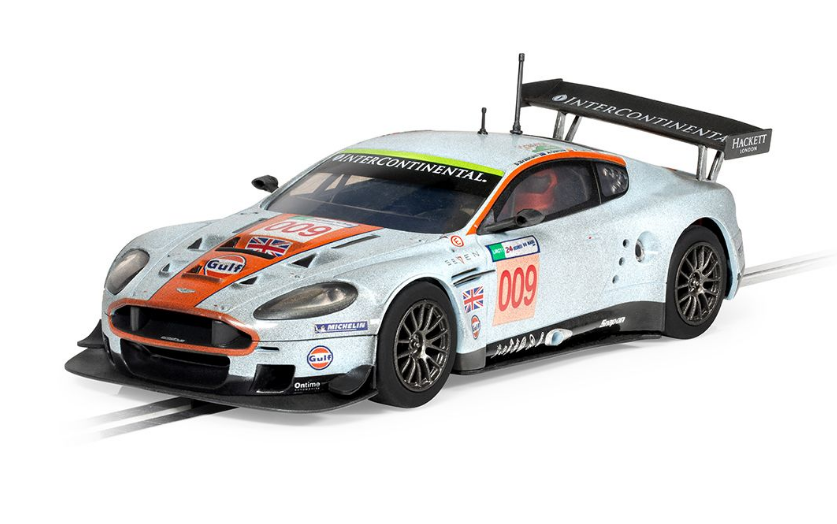 SCALEXTRIC Aston Martn DBR9 Gulf Edition ROFGO 'Dirty Girl' - C4316