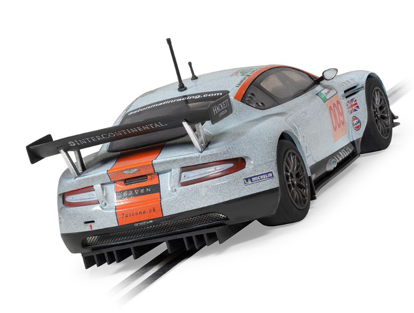 SCALEXTRIC Aston Martn DBR9 Gulf Edition ROFGO 'Dirty Girl' - C4316