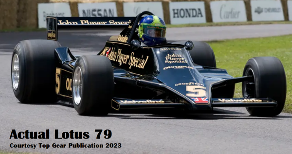 SCALEXTRIC Lotus 79 - Mario Andretti - 1978 World Champion Edition - C4494