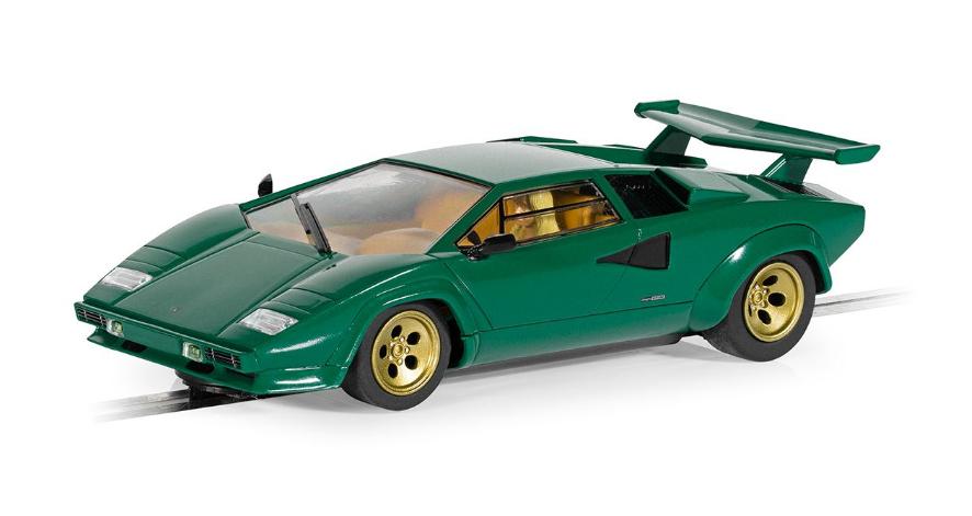 SCALEXTRIC Lamborghini Countach Green - C4500