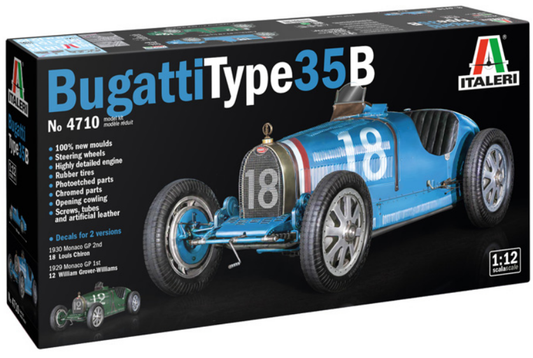 ITALERI Bugatti Type 35B 1:12 - 4710S