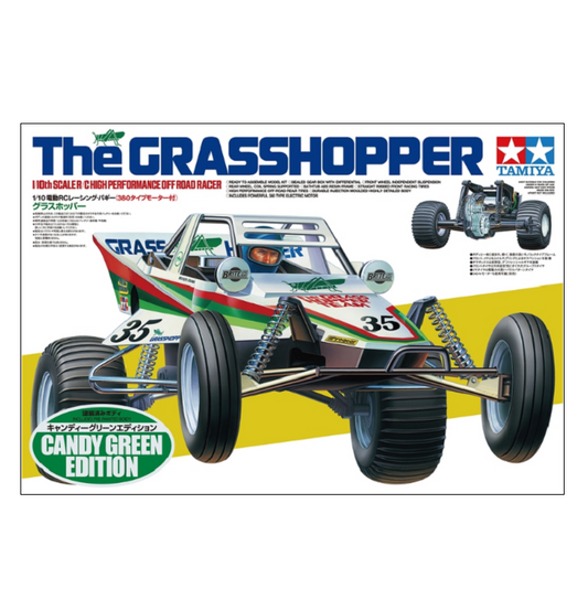 TAMIYA THE GRASSHOPPER (2005) Candy Green Kit 1:10 (NO ESC) - T47348