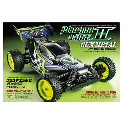 TAMIYA PLASMA EDGE II Gunmetal TT-02B Kit 1:10 NO ESC - 47446A