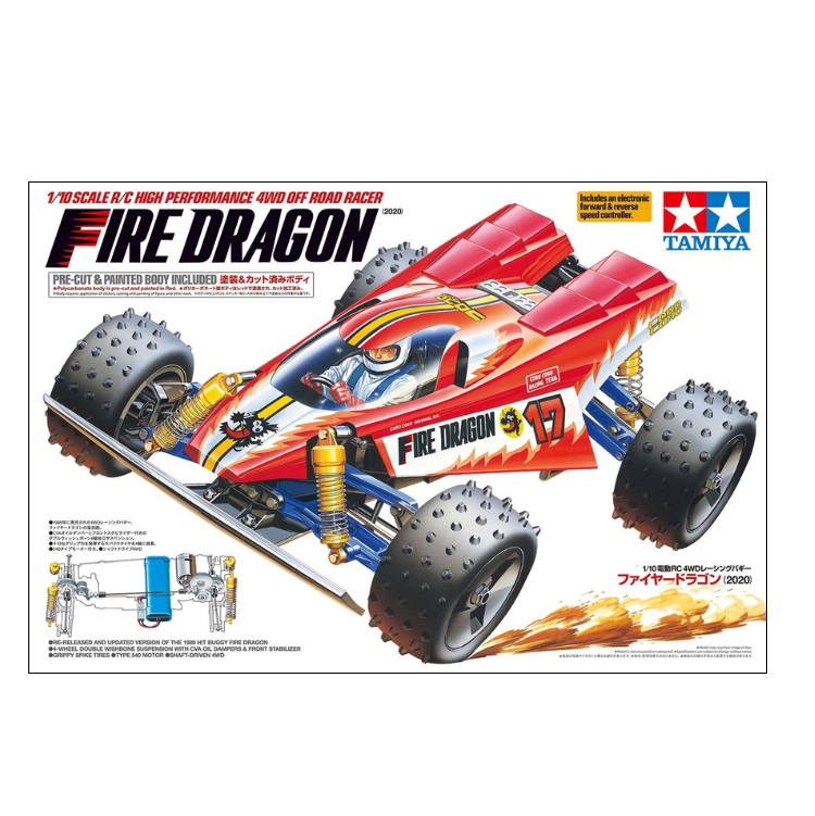 TAMIYA FIRE DRAGON BUGGY (2020) Kit 1:10 - T47457