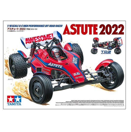 TAMIYA ASTUTE (2022) TD2 Painted Buggy Kit 1:10 - T47482