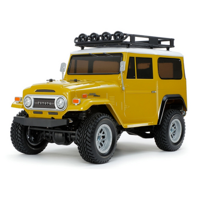 TAMIYA TOYOTA 40 SERIES LANDCRUISER CC-02 Kit 1:10 Painted Yellow NO ESC - 47490A