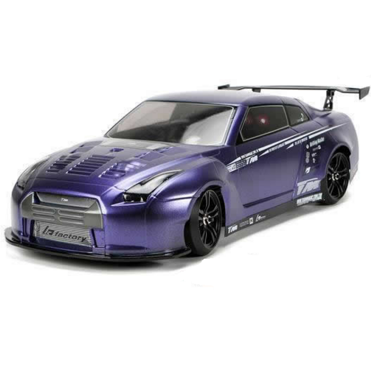 TEAM MAGIC Nissan R35 Brushless E4D MF 1:10 Drift Car w/ 2.4Ghz Radio & 5150kv Motor - TM503018-R35