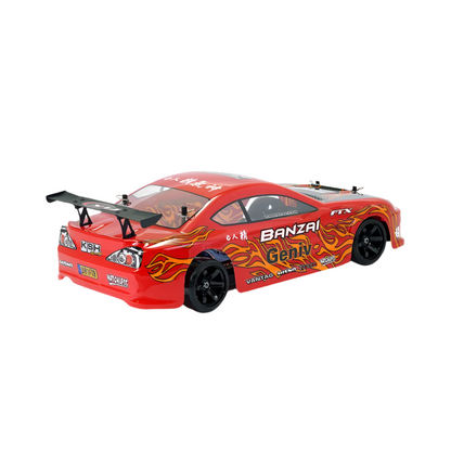 FTX BANZAI 1:10 Drift Car Red w/ Brushed Motor, 2.4Ghz Radio, Battery &amp; Charger - FTX-5529