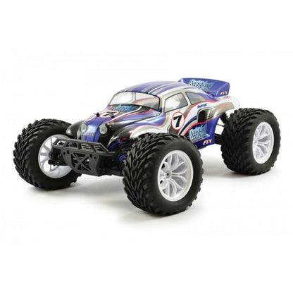 FTX 1:10 BUGSTA 4wd Blue Monster Truck w/ 2.4Ghz Radio, Brushed Motor, Battery & Charger - FTX-5530