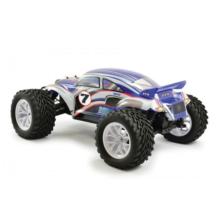 FTX 1:10 BUGSTA 4wd Blue Monster Truck w/ 2.4Ghz Radio, Brushed Motor, Battery & Charger - FTX-5530