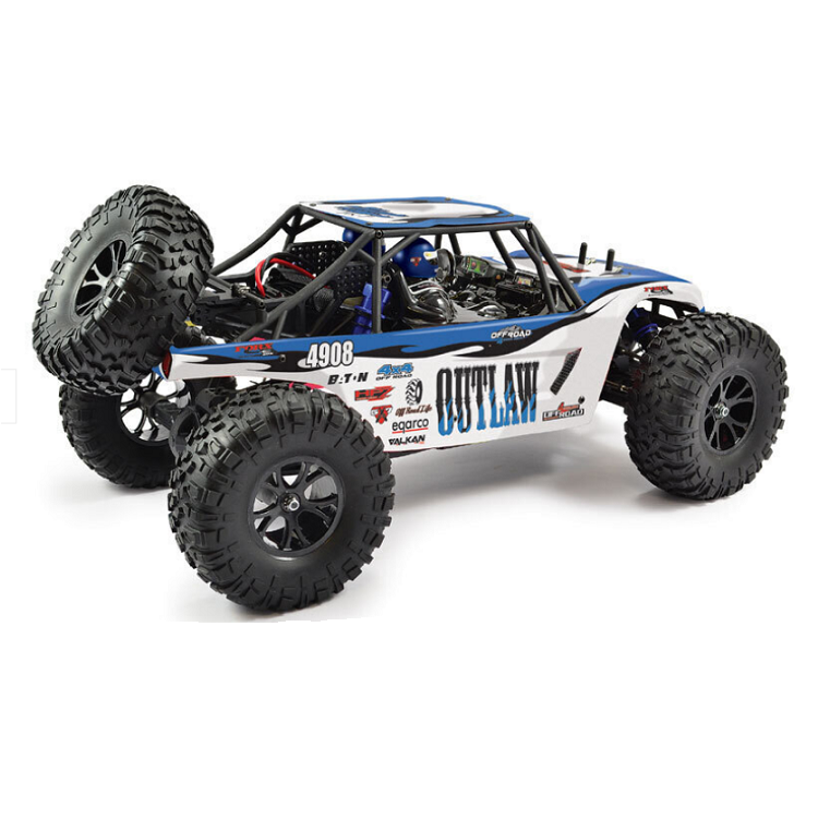 FTX OUTLAW BRUSHLESS 1:10 4wd Blue Desert Buggy w/ 2.4Ghz Radio, 2950kv Brushless, Lipo Battery & GT-B3 Charger - FTX-5571