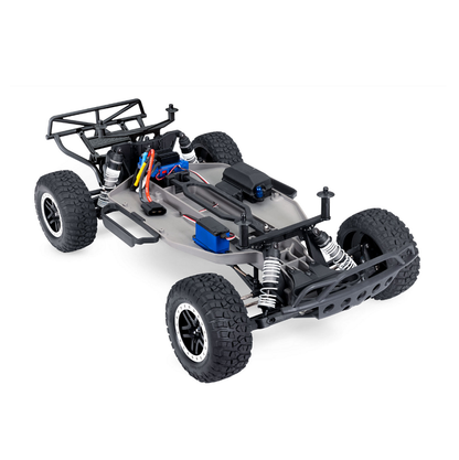 TRAXXAS SLASH 2wd VXL Fox Sports Short Course Truck w/ Magnum 272R Trans chassis detail - 58076-74FOX