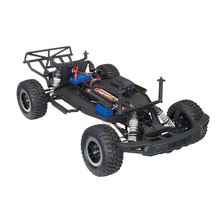 TRAXXAS Ford F-150 Raptor 2wd Fox Sports Short Course Truck chassis detail - 58094-1FOX