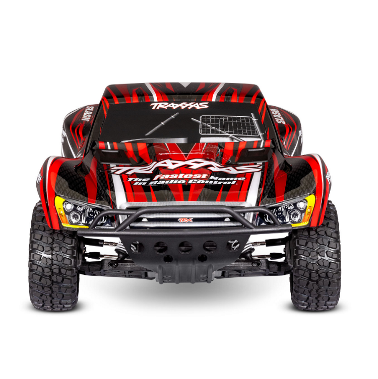 TRAXXAS SLASH 2wd Short Course Truck Red w/ Battery & USB-C Charger - 58234-8RED