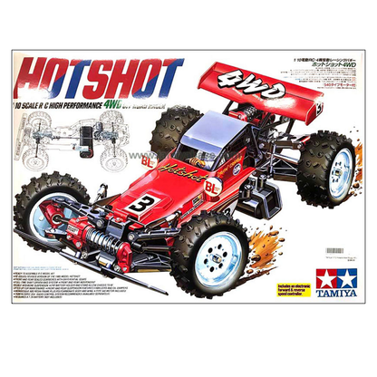 TAMIYA HOTSHOT (2007) Kit 1:10 NO ESC - T58391A