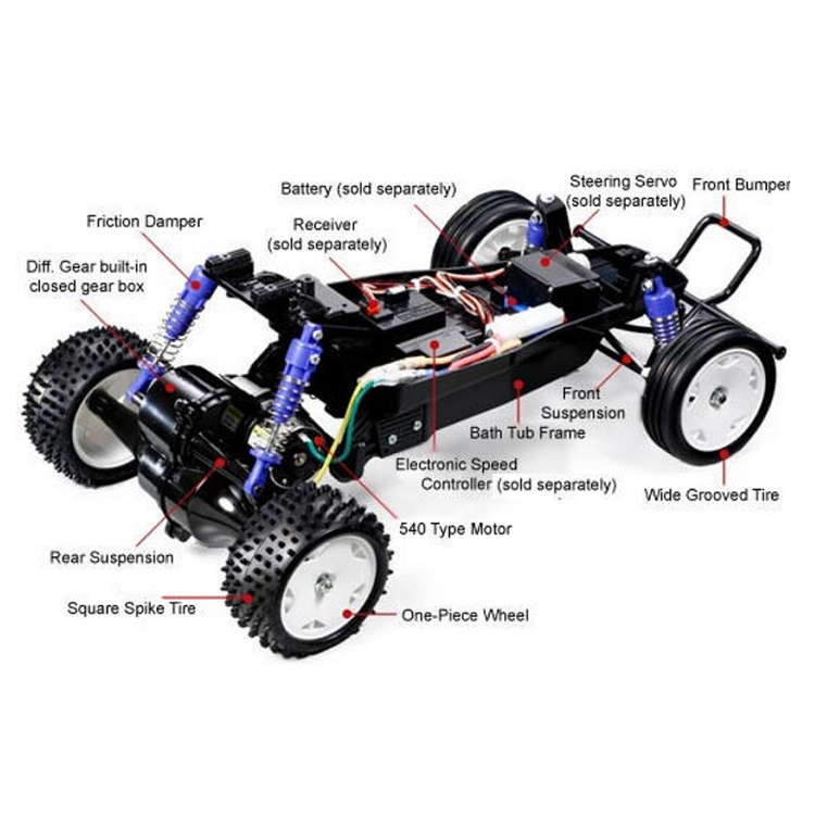 TAMIYA RISING FIGHTER BUGGY Kit 1:10 - T58416