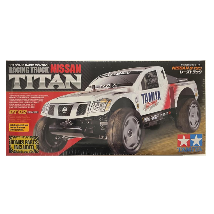 TAMIYA NISSAN TITAN RACING TRUCK DT-02 Kit 1:12 - T58511