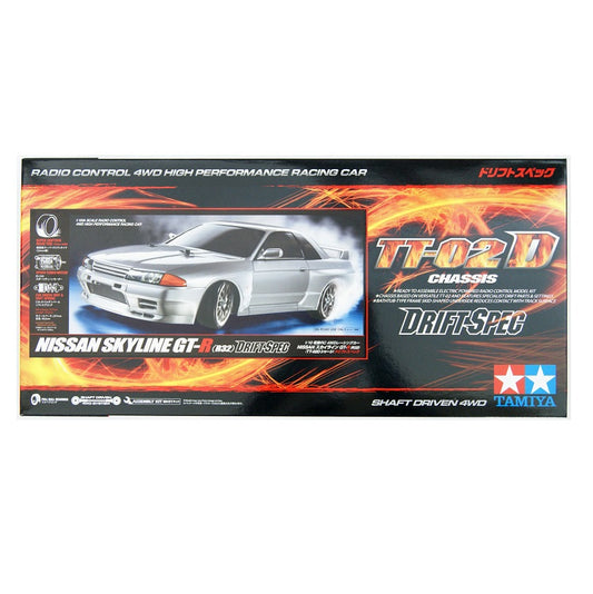 TAMIYA NISSAN SKYLINE GT-R R33 TT-02D Kit 1:10 - T58604