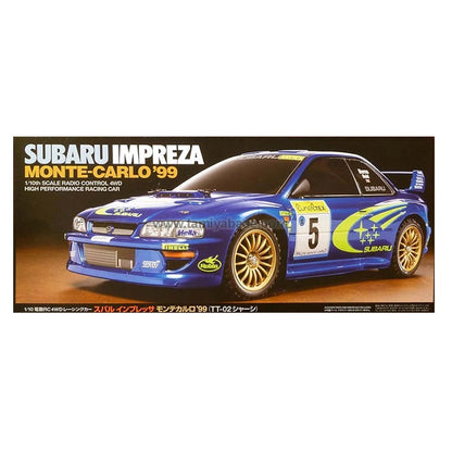 TAMIYA SUBARU IMPREZA MONTE CARLO 99 TT-02 Kit 1:10 NO ESC - T58631A