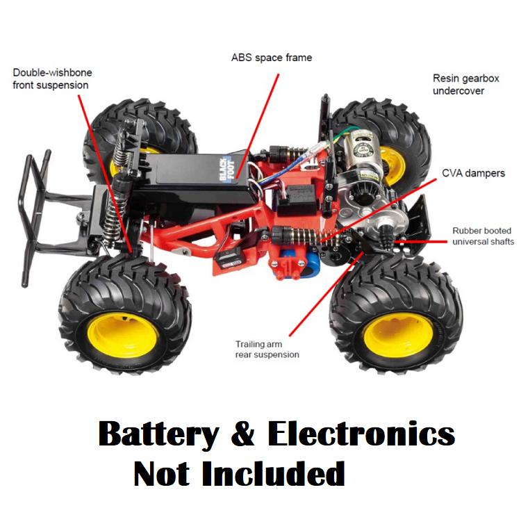 TAMIYA BLACKFOOT (2016) Kit 1:10 NO ESC - T58633A