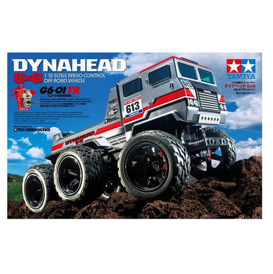 TAMIYA DYNAHEAD 6X6 CRAWLER G6-01TR Kit 1:18 - T58660