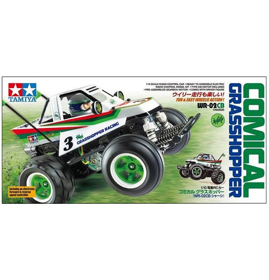 TAMIYA COMICAL GRASSHOPPER WR-02CB Kit 1:10 - T58662