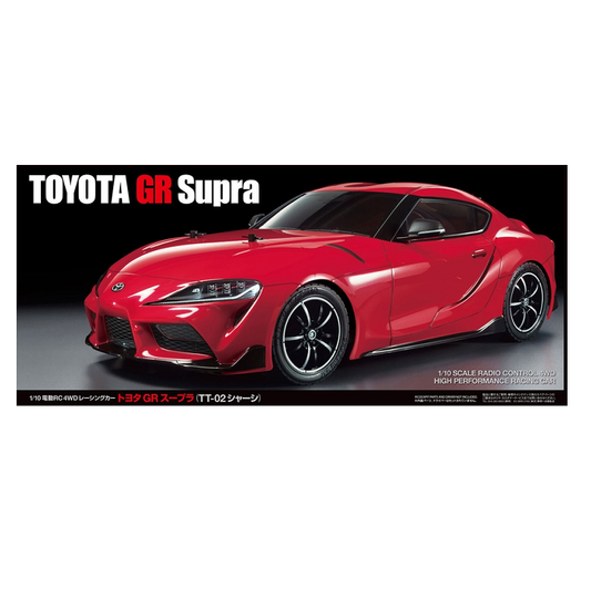 TAMIYA Toyota GR Supra TT-02 Kit 1:10 NO ESC - 58674