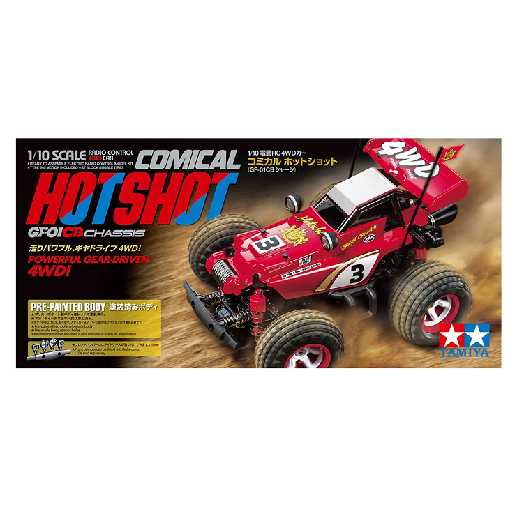 TAMIYA COMICAL HOTSHOT GF-01CB Kit 1:10 - T58685