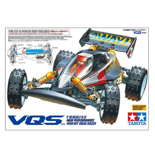 TAMIYA VANQUISH VQS (2020) NO ESC Kit 1:10 - T58686A