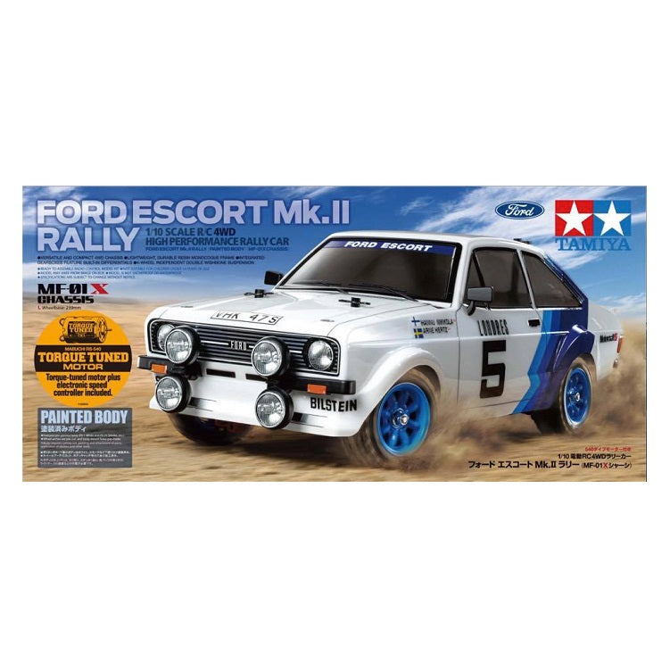 TAMIYA FORD ESCORT Mk.II RALLY MF-01X NO ESC Kit 1:10 - T58687A