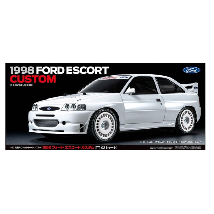 TAMIYA 1998 FORD ESCORT CUSTOM TT-02 Kit 1:10 - T58691