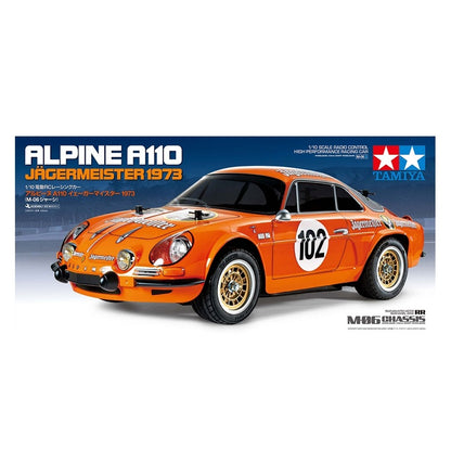 TAMIYA ALPINE A110 Jaegermeister M-06 NO ESC Kit 1:10 - T58708A