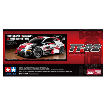 TAMIYA Toyota Gazoo Racing WRT/GR Yaris Rally1 Hybrid TT-02 Kit 1:10 (NO ESC) - T58716