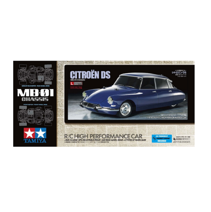 TAMIYA Citroen DS MB-01 1:10 Kit - 58734