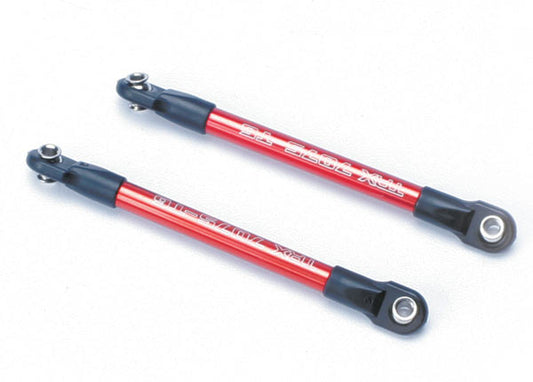 TRAXXAS Push Rods Red Aluminium w/ Rod Ends & Pivot Balls 2pcs - 5918X