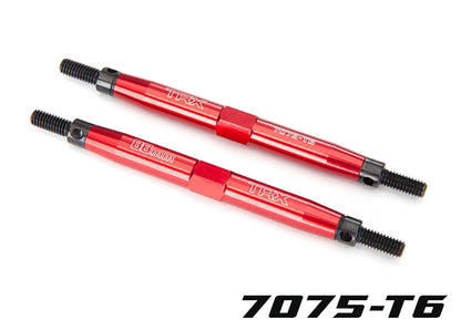 TRAXXAS Toe Link Turnbuckle Red 7075-T6 Aluminium Tubes 2pcs - 5939R