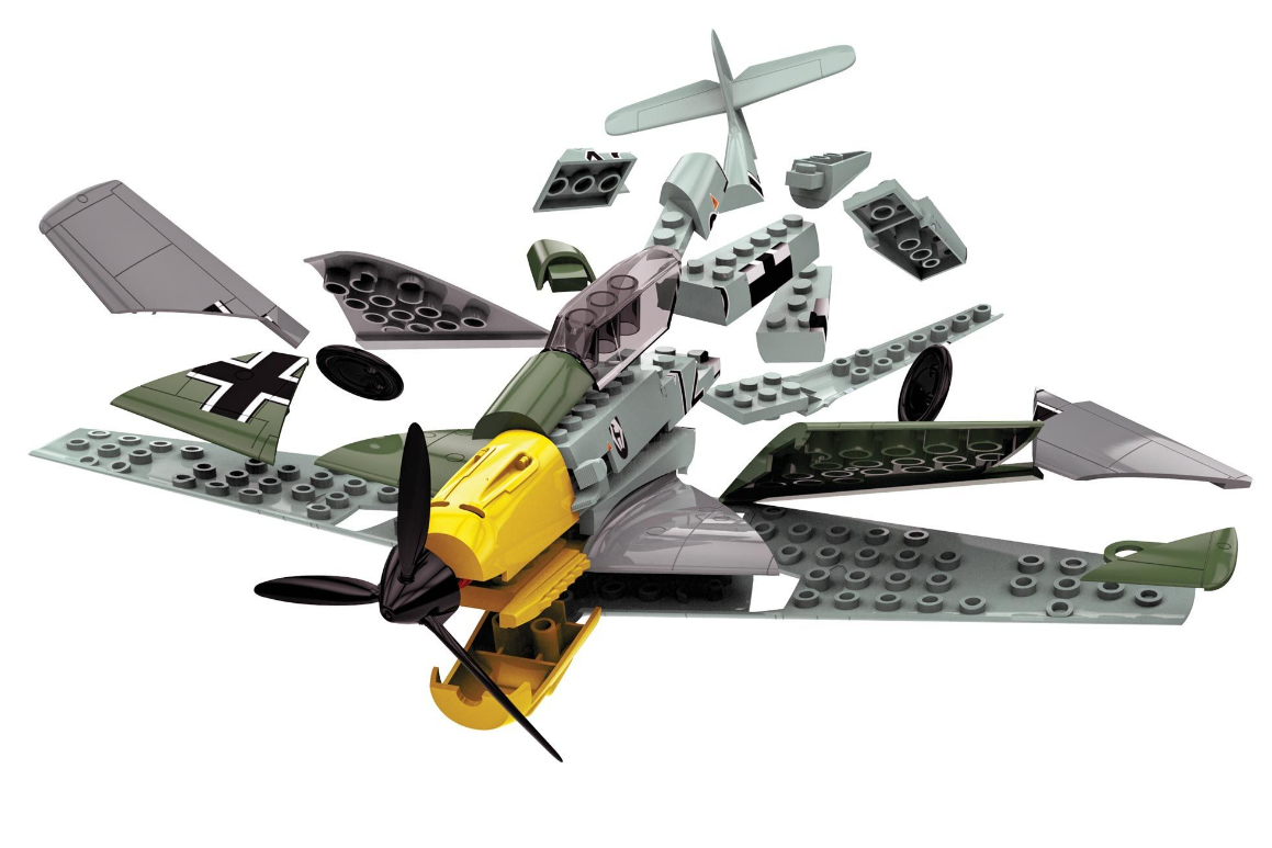 AIRFIX Quickbuild Messerschmitt 109 - J6001