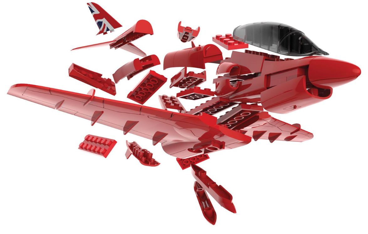 AIRFIX Quickbuild Red Arrows Hawk - J6018