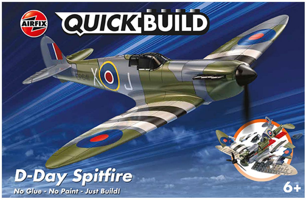  AIRFIX Quickbuild D-Day Spitfire - J6045