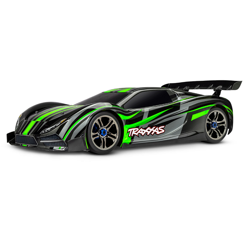 TRAXXAS XO-1 AWD 1:7 SUPERCAR Green with TQi 2.4Ghz Radio, Traxxas Link Wireless Mod and TSM - 64077-3GRN