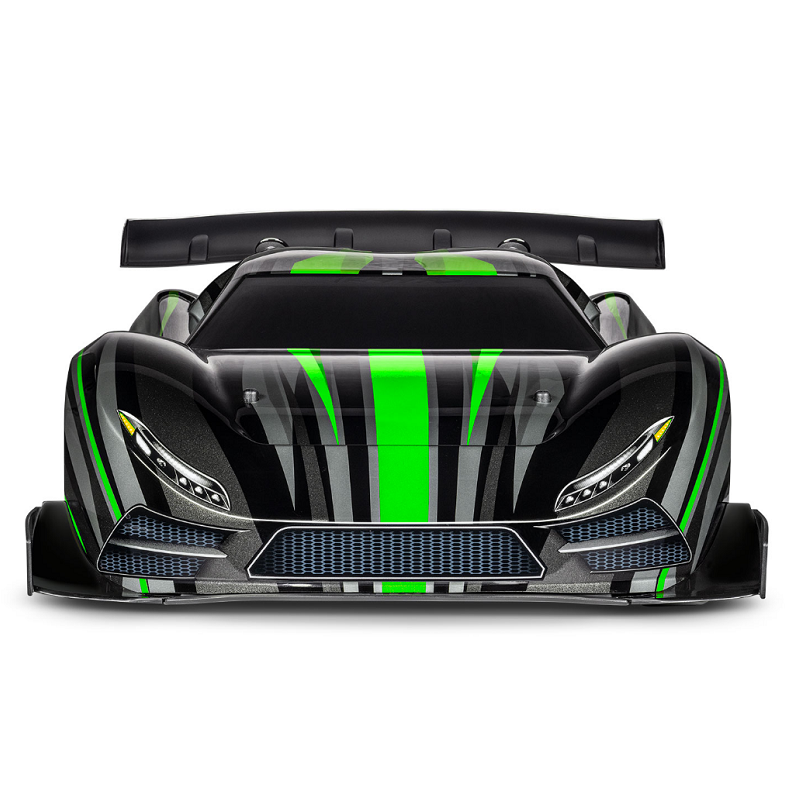 TRAXXAS XO-1 AWD 1:7 SUPERCAR Green with TQi 2.4Ghz Radio, Traxxas Link Wireless Mod and TSM - 64077-3GRN