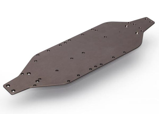 TRAXXAS Chassis Plate 6061-T6 Dark Titanium Aluminium - 6422