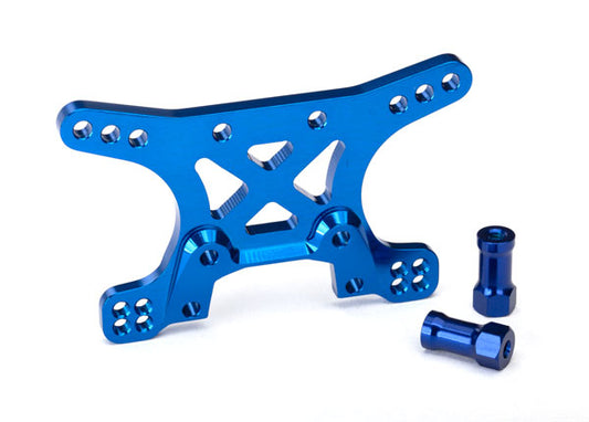 TRAXXAS Shock Tower Front Blue 7075-T6 Aluminium - 6440