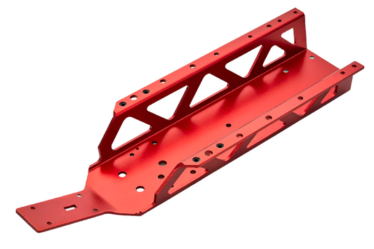 ROVAN Main Chassis Plate Red Aluminium - ROV-65001A