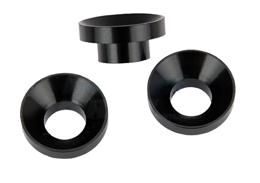 ROVAN 6x13x6mm Countersunk Clutch Mount Spacers Aluminium Black 3pcs - ROV-65047