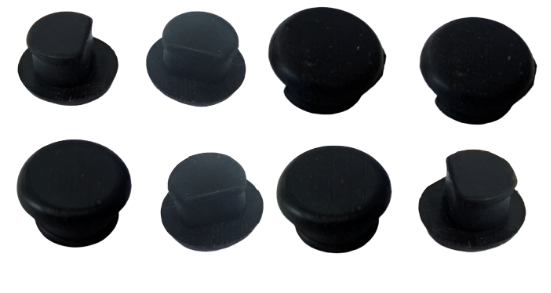 ROVAN Gear Plate Rubber Plugs 8pcs - ROV-65074