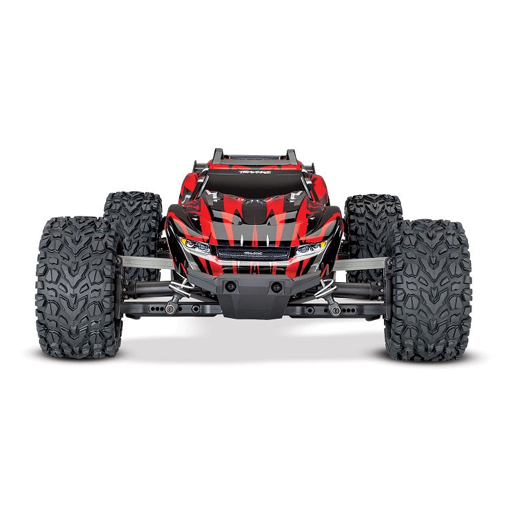 TRAXXAS RUSTLER 4wd Stadium Truck Red w/ Battery and Charger - 67064-1RED